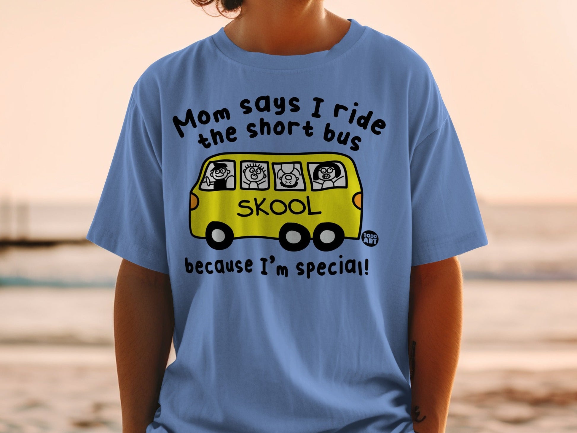 Funny Short Bus Special Skool Shirt for Special Kids