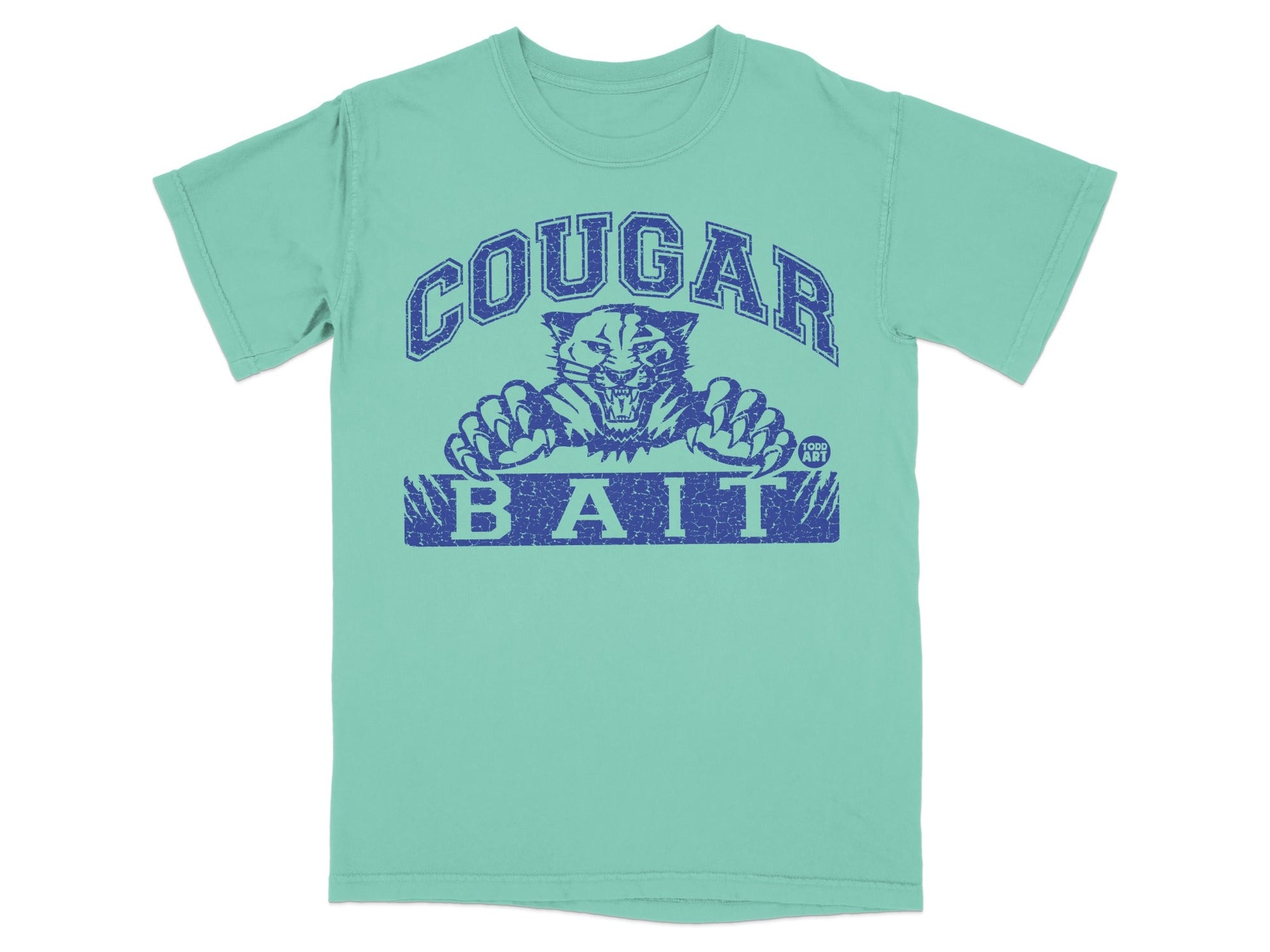 Cougar Bait Graphic T-Shirt with Bold Design