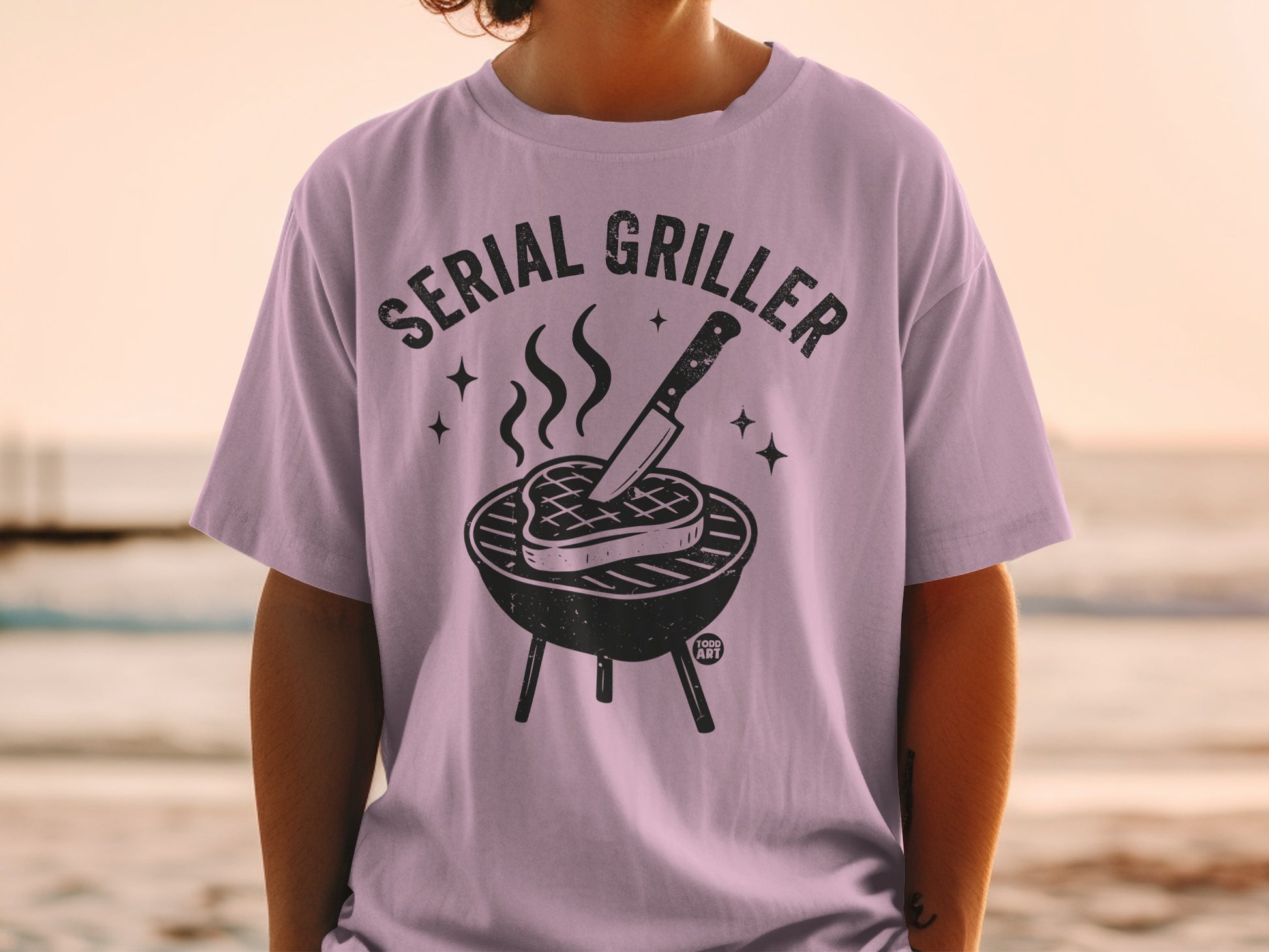 Serial Griller Steak Knife Barbecue Grill Smoke Stars product type