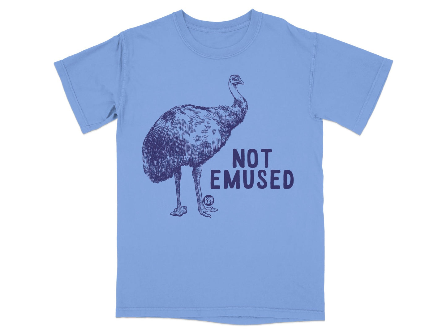 Not Emused Emu Graphic Funny Statement Product