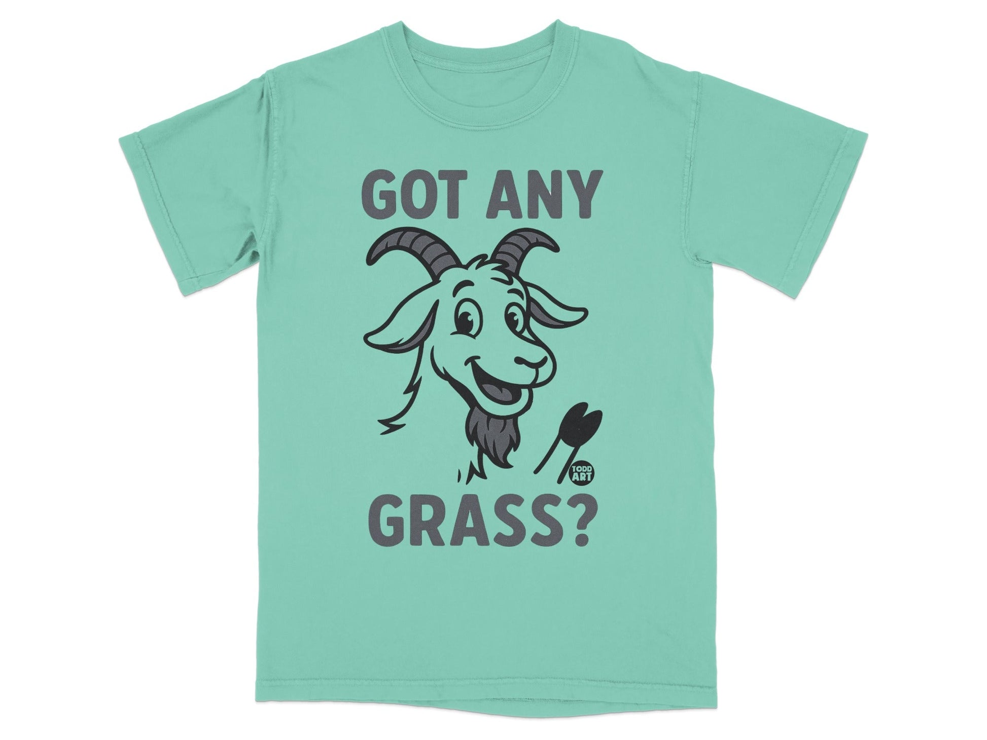 Got Any Grass Funny Goat Graphic T-shirt