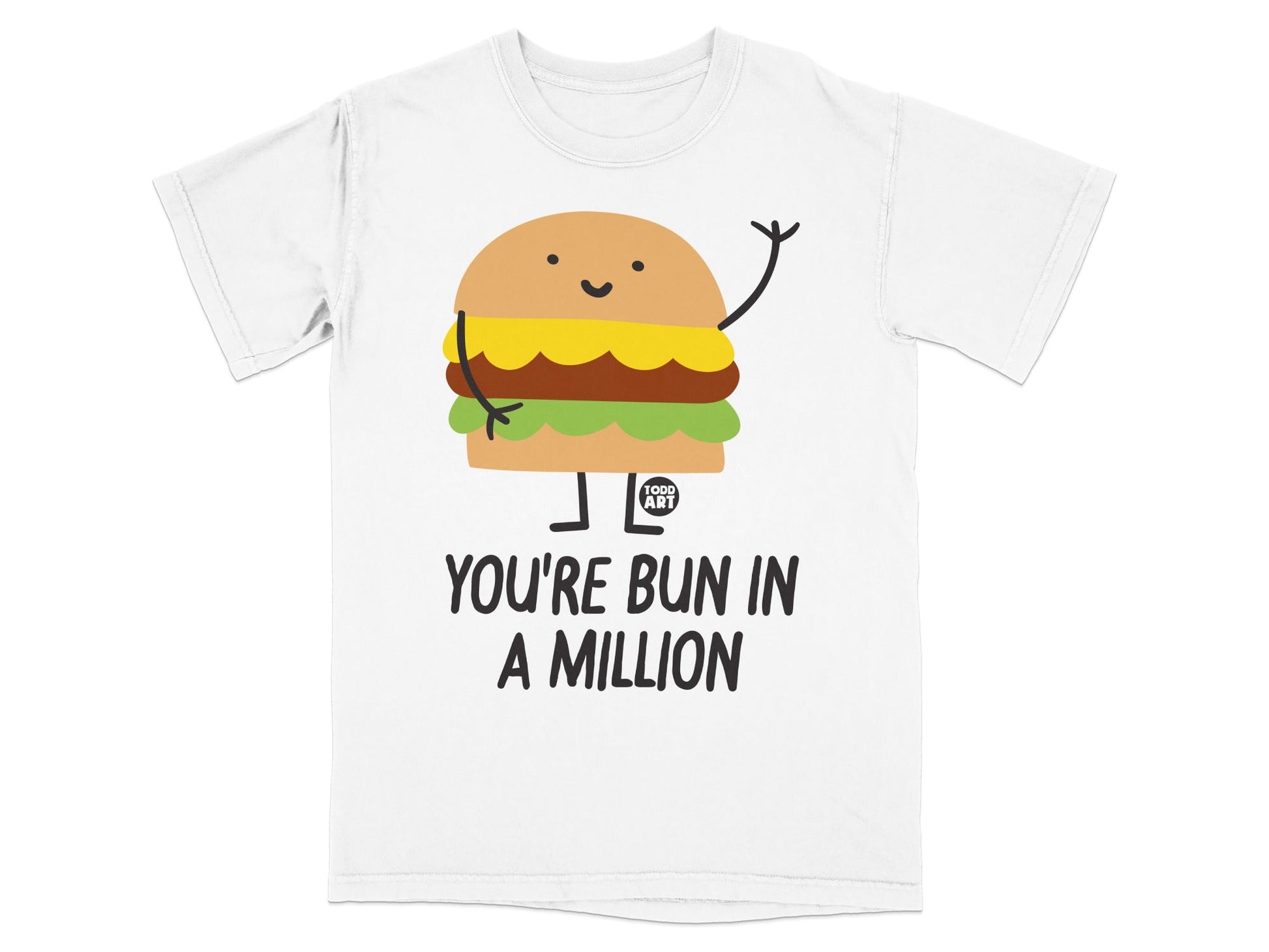 You're Bun in a Million Burger Graphic T-shirt