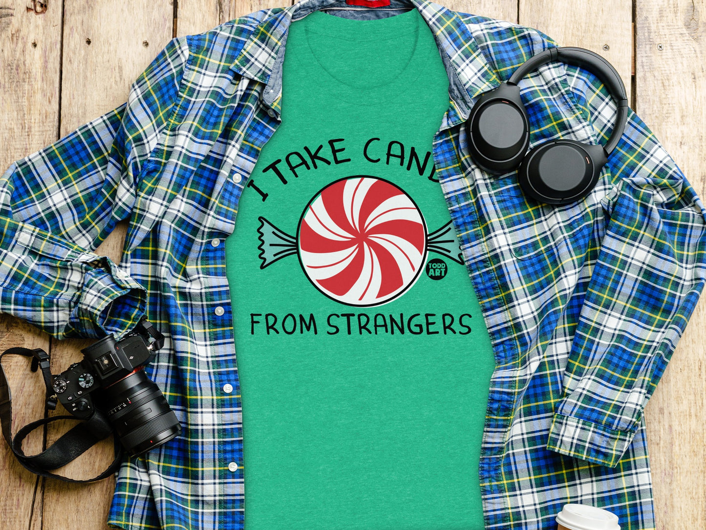 I Take Candy From Strangers Graphic T-shirt