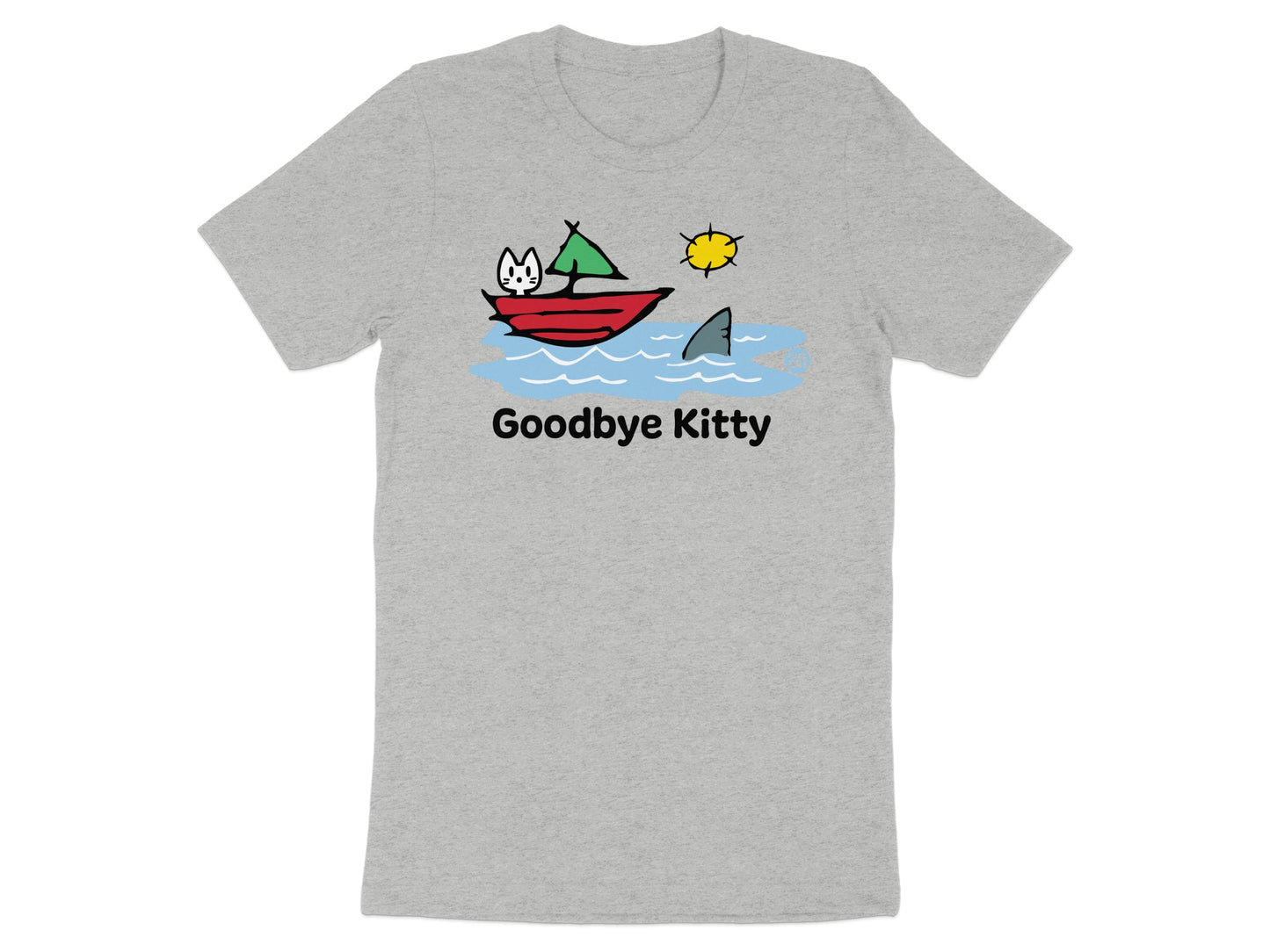 Goodbye Kitty T-shirt with Humorous Design