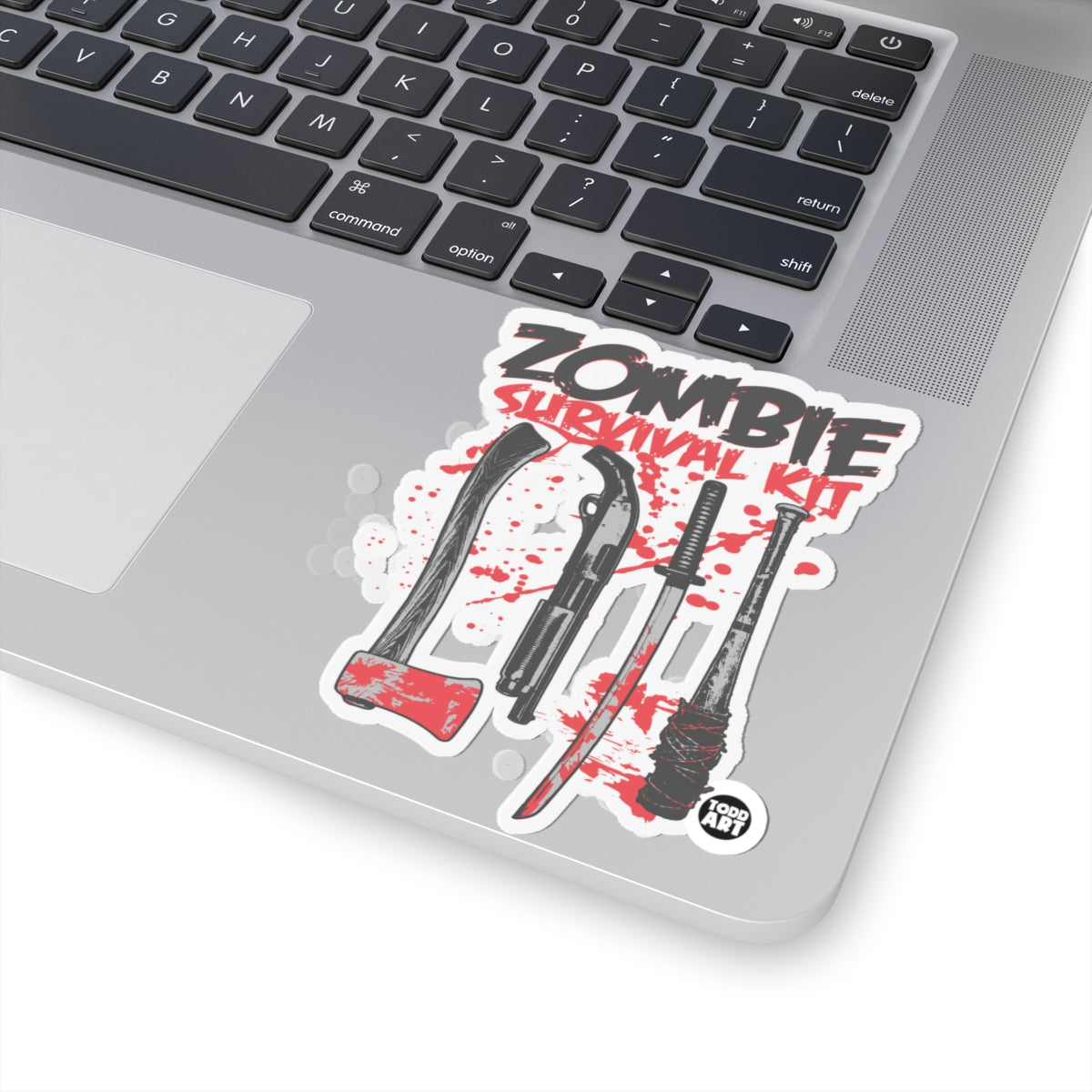 Zombie Survival KitTodd Art Sticker