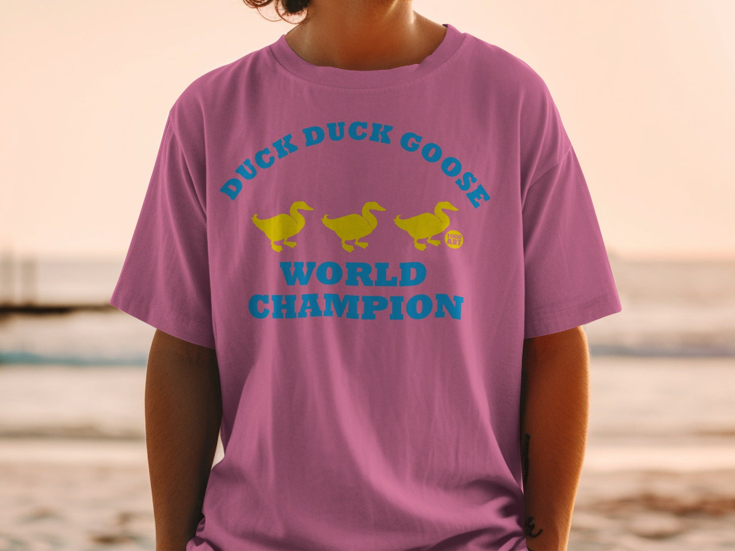 Duck Duck Goose World Champion Graphic T-shirt