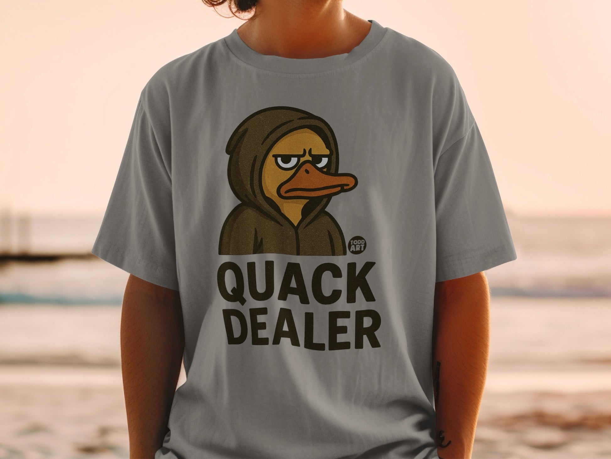 Quack Dealer Hoodie Duck Graphic Tee