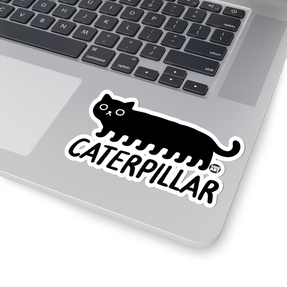 Caterpillar Todd Art Sticker