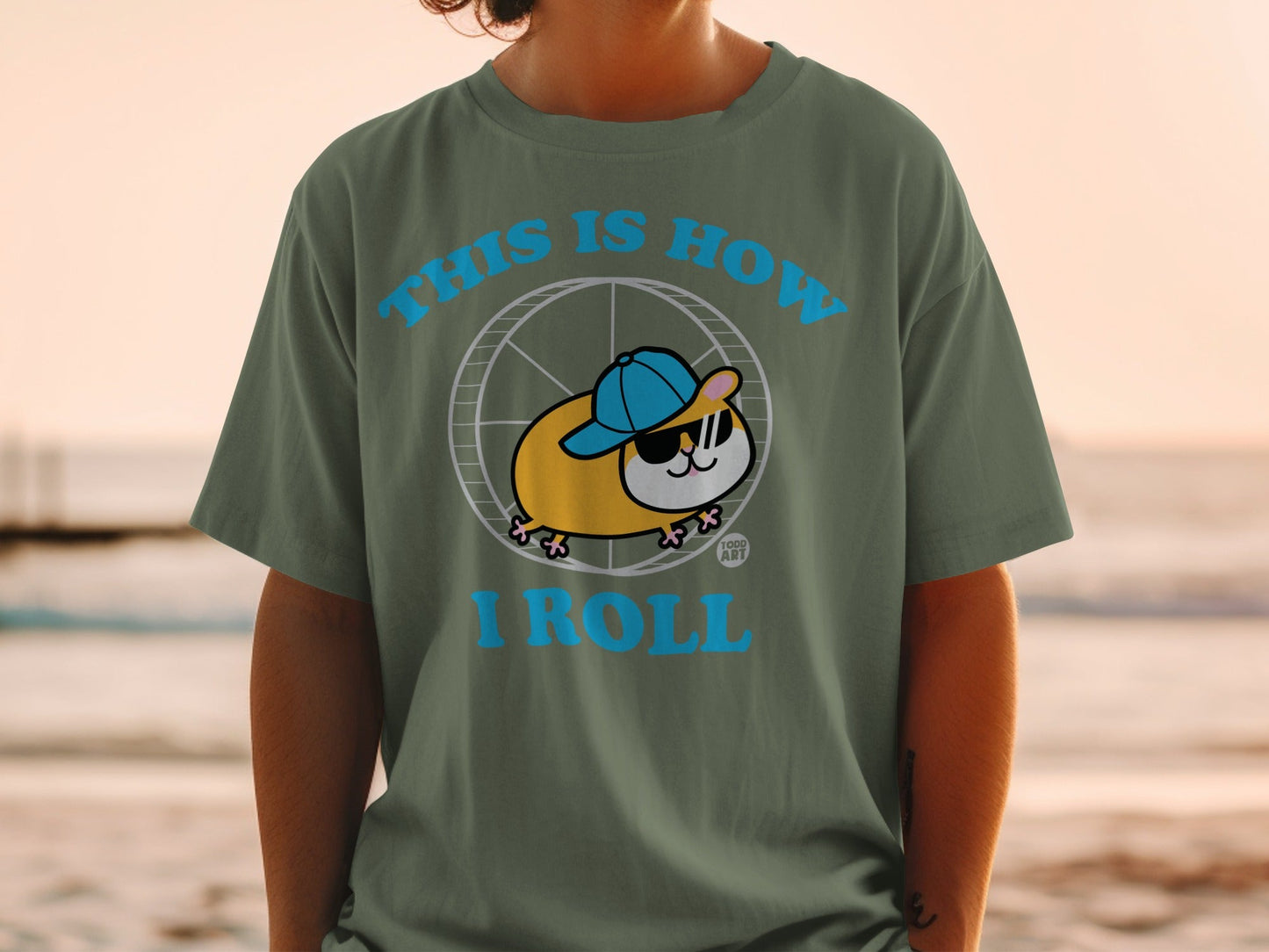 This is How I Roll Graphic T-Shirt Design