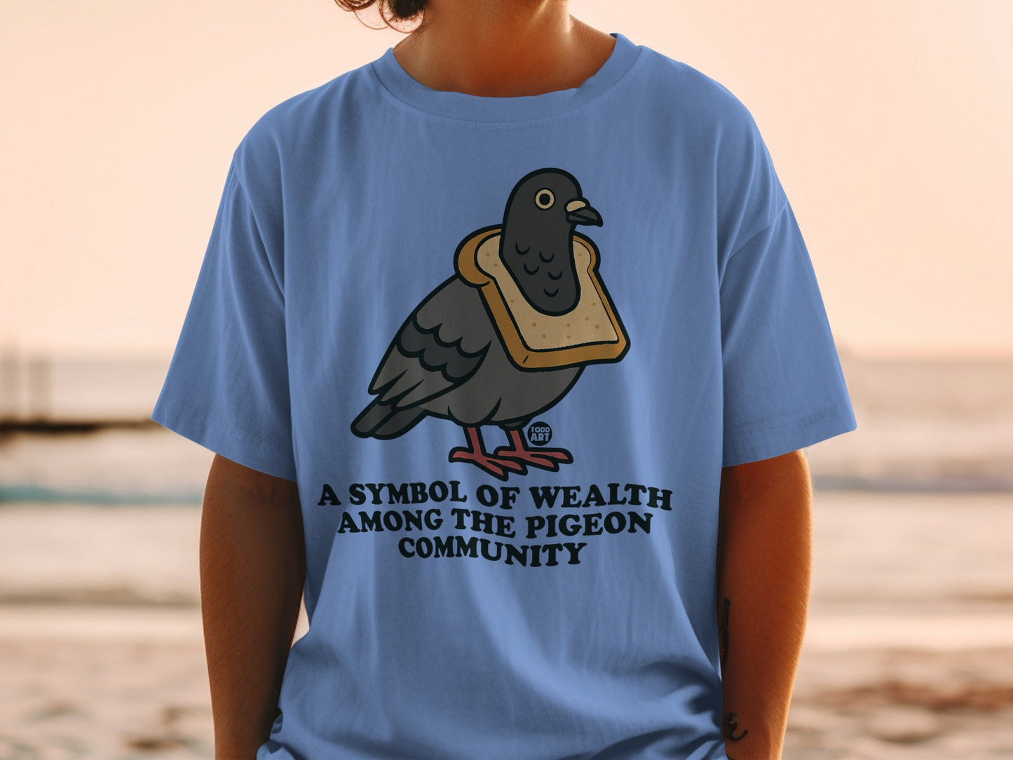 A Symbol of Wealth Among the Pigeon Community shirt