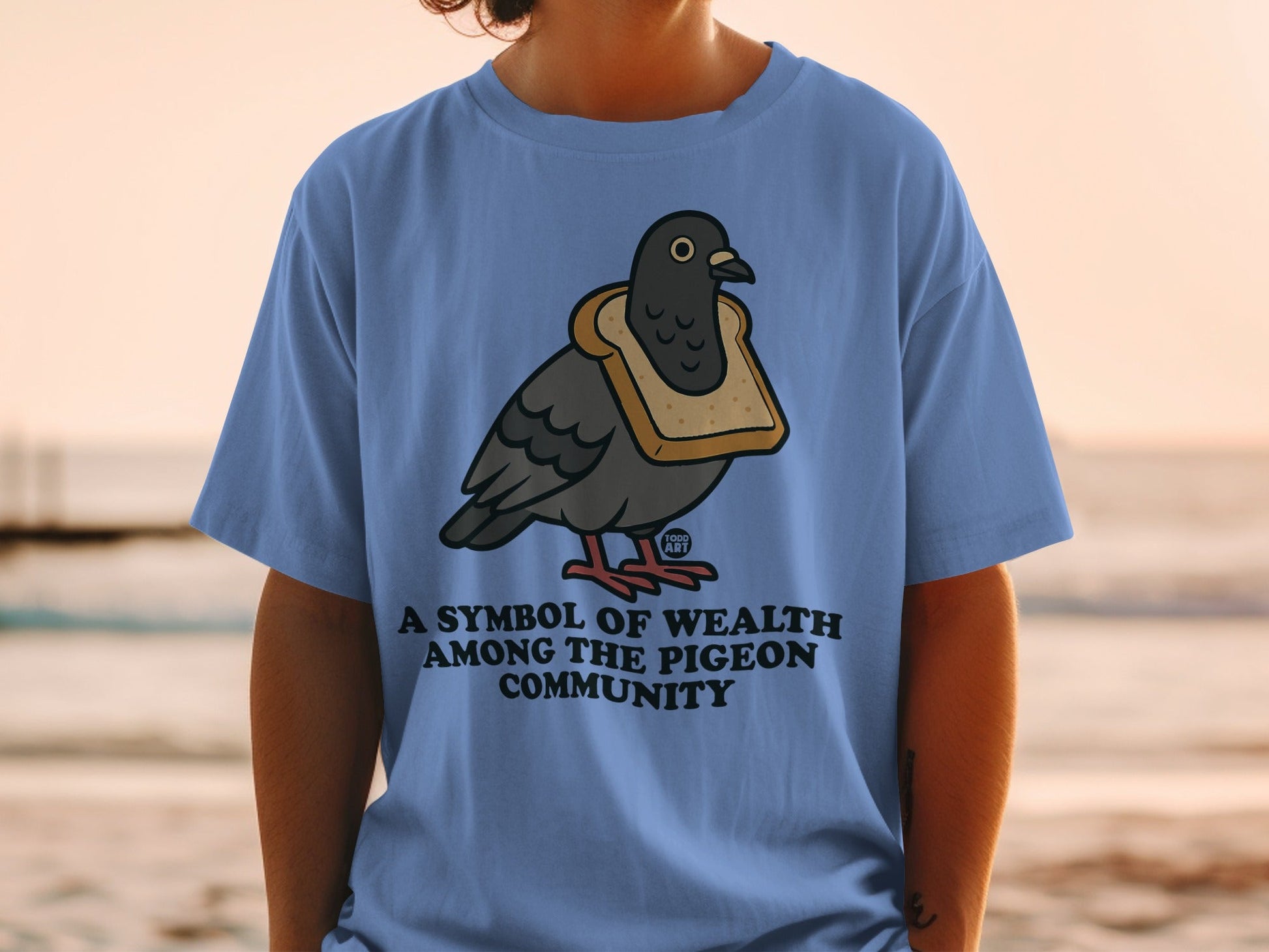 A Symbol of Wealth Among the Pigeon Community shirt