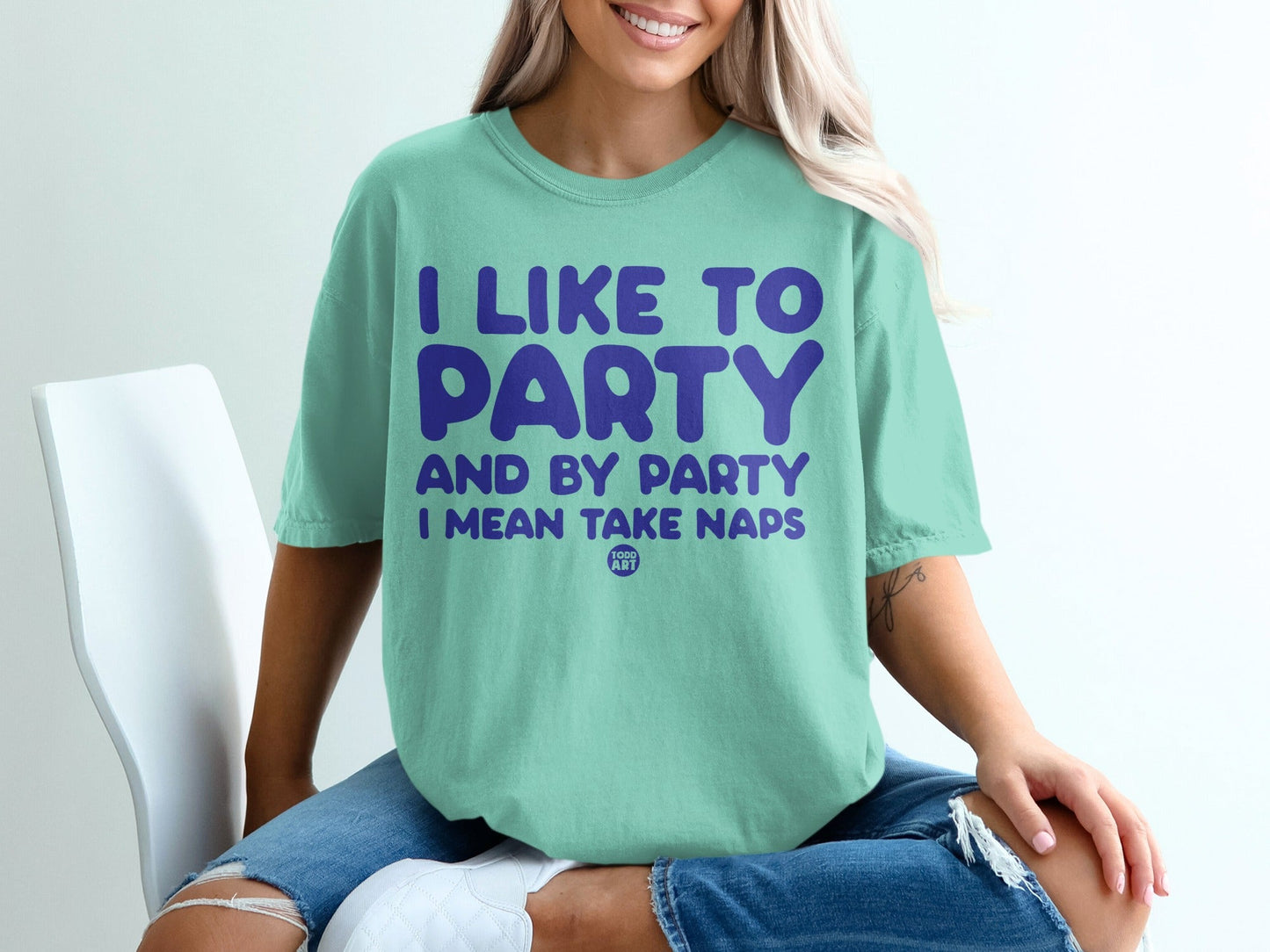 I Like To Party And By Party I Mean Take Naps Shirt