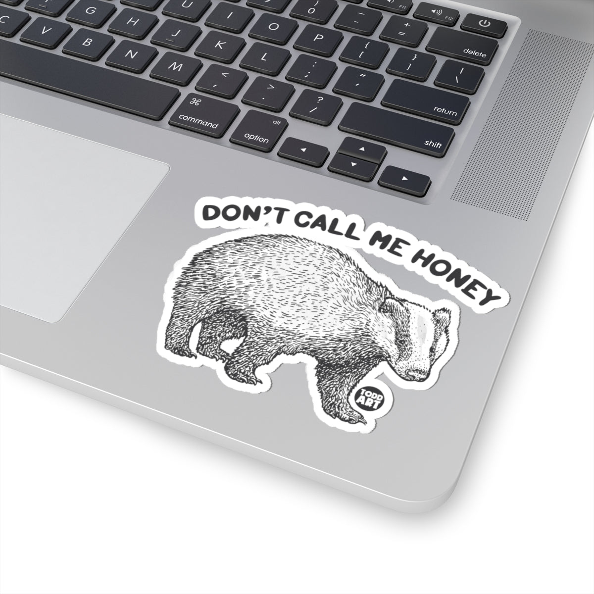 Possum WarningTodd Art Sticker