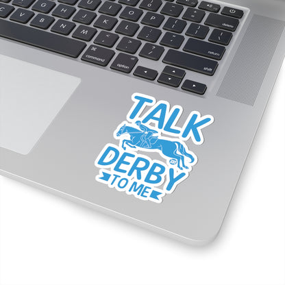 Talk Derby TimeTodd Art Sticker