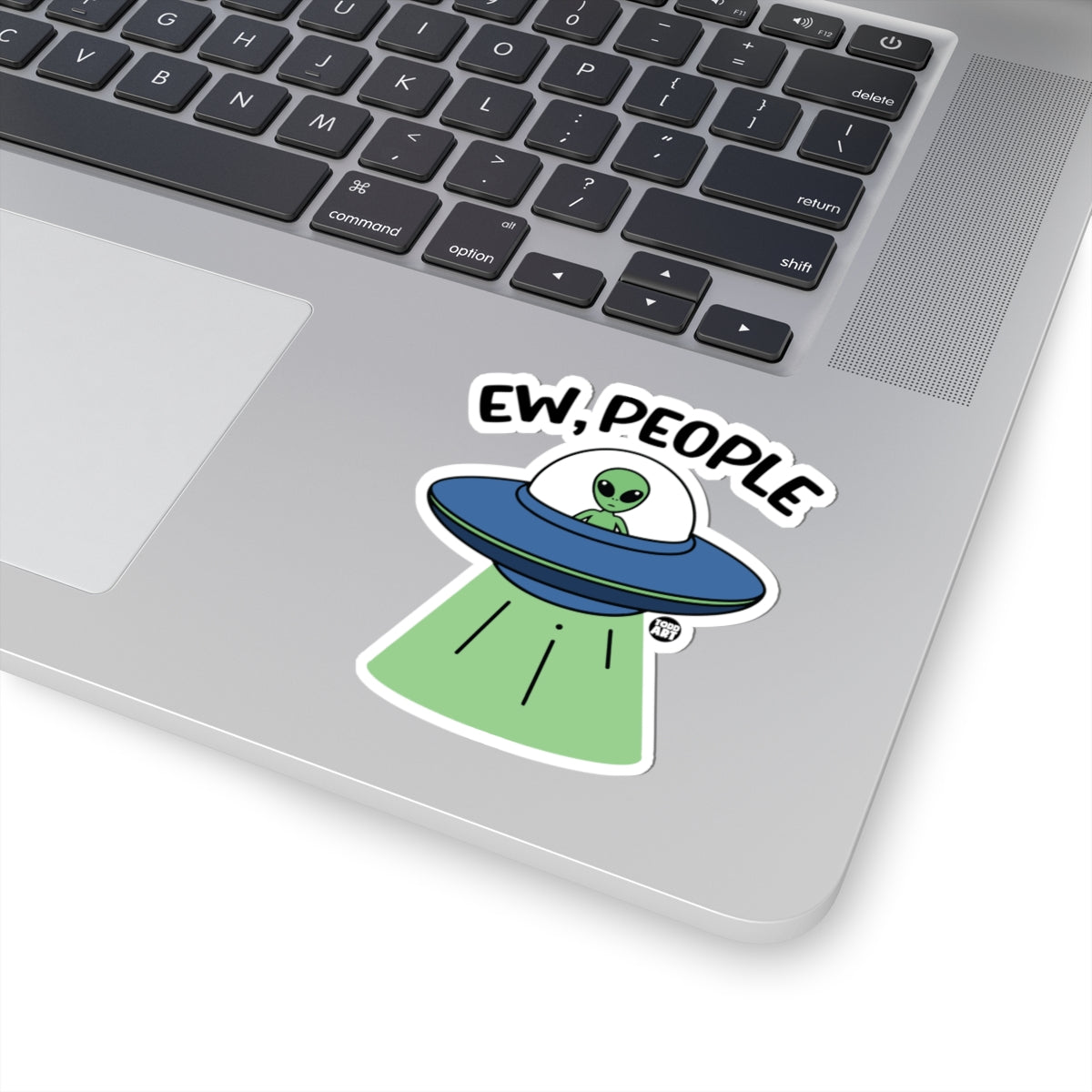 Space AlienTodd Art Sticker