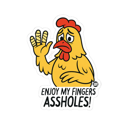 Poultry SassTodd Art Sticker