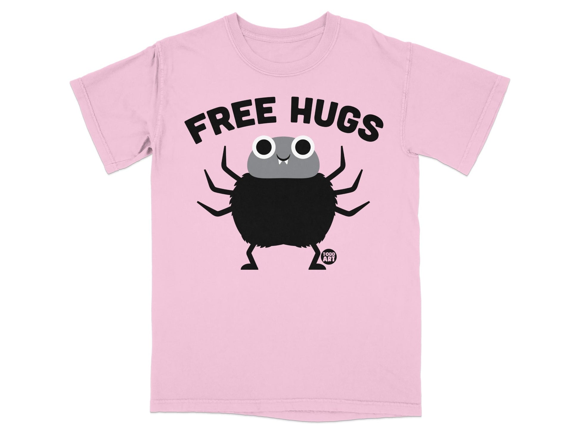 Free Hugs Cute Spider Design T-Shirt Product