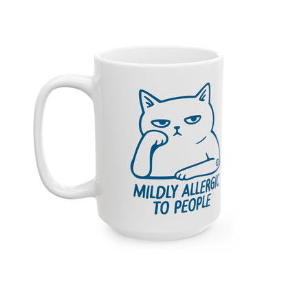 Unimpressed Cat Todd Art Mug