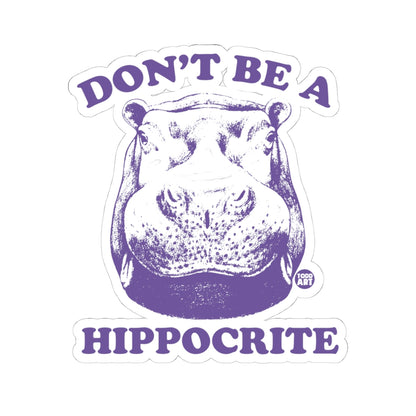 Hippocrite WarningTodd Art Sticker