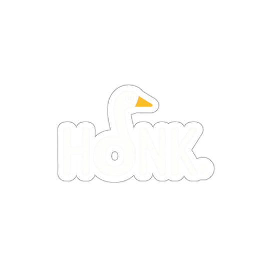 Fun Honk Goose Shaped Sticker for Laptops or Notebooks