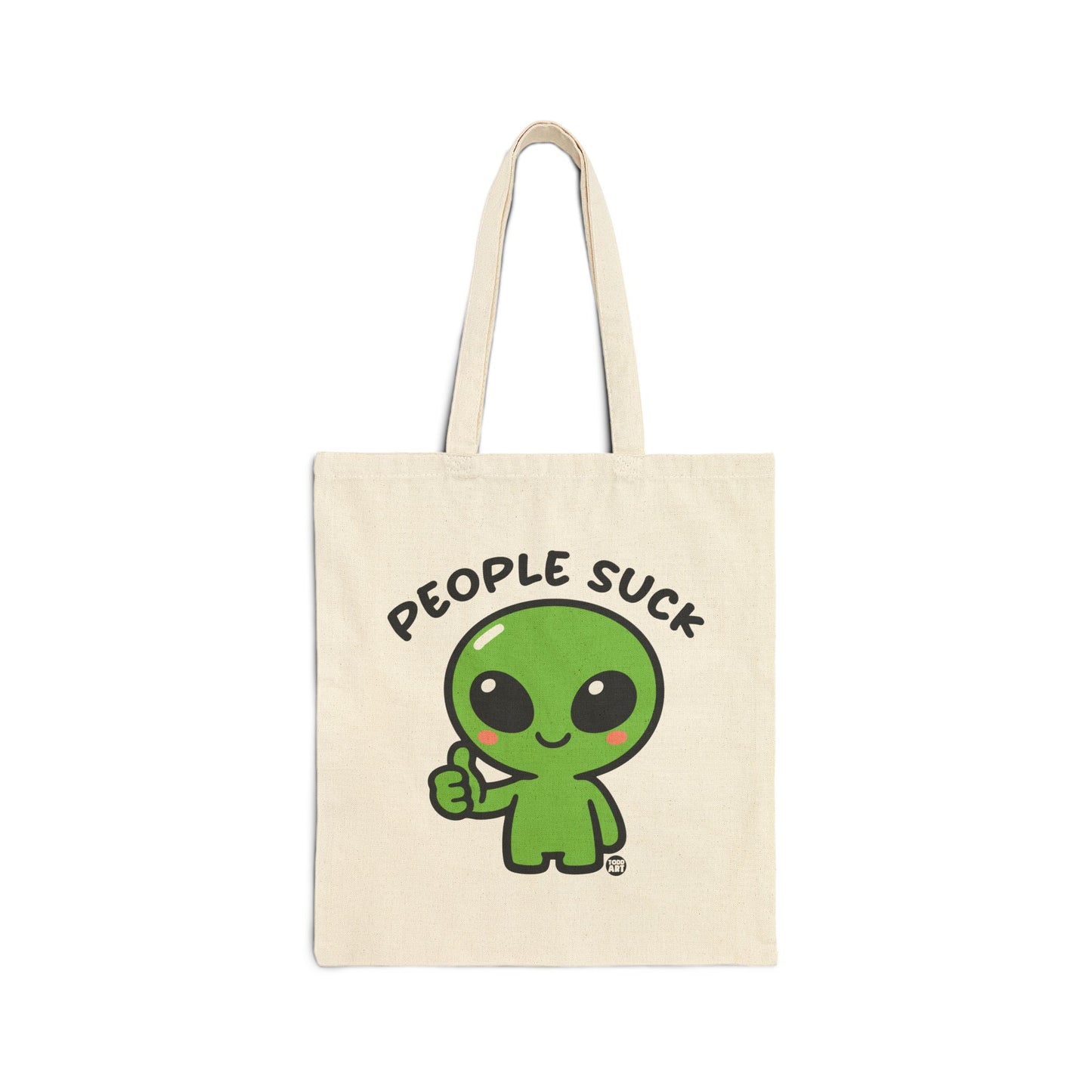 People Suck Alien Tote Bag