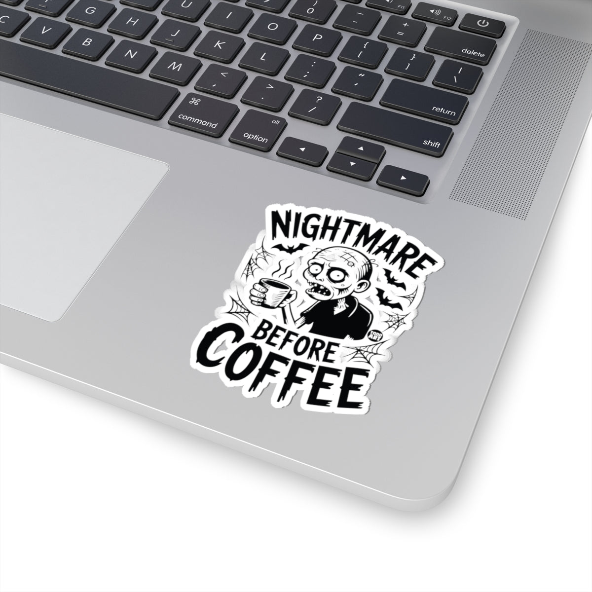 Coffee ZombieTodd Art Sticker
