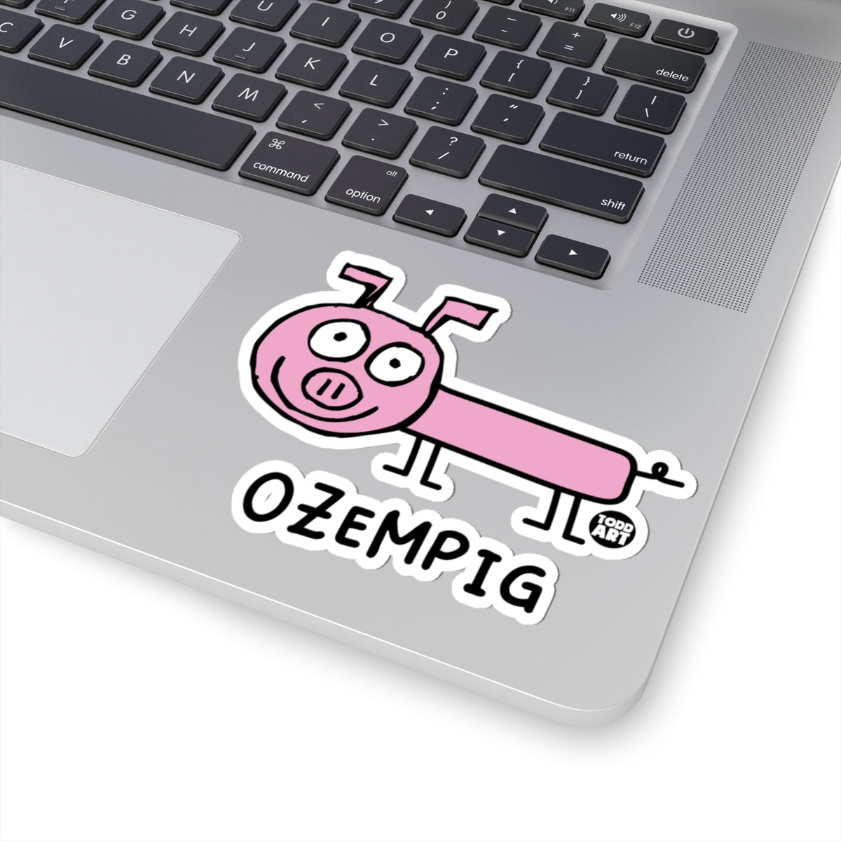 Ozempig Todd Art Sticker