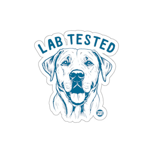 Lab Tested Labrador Retriever Sticker for Dog Lovers