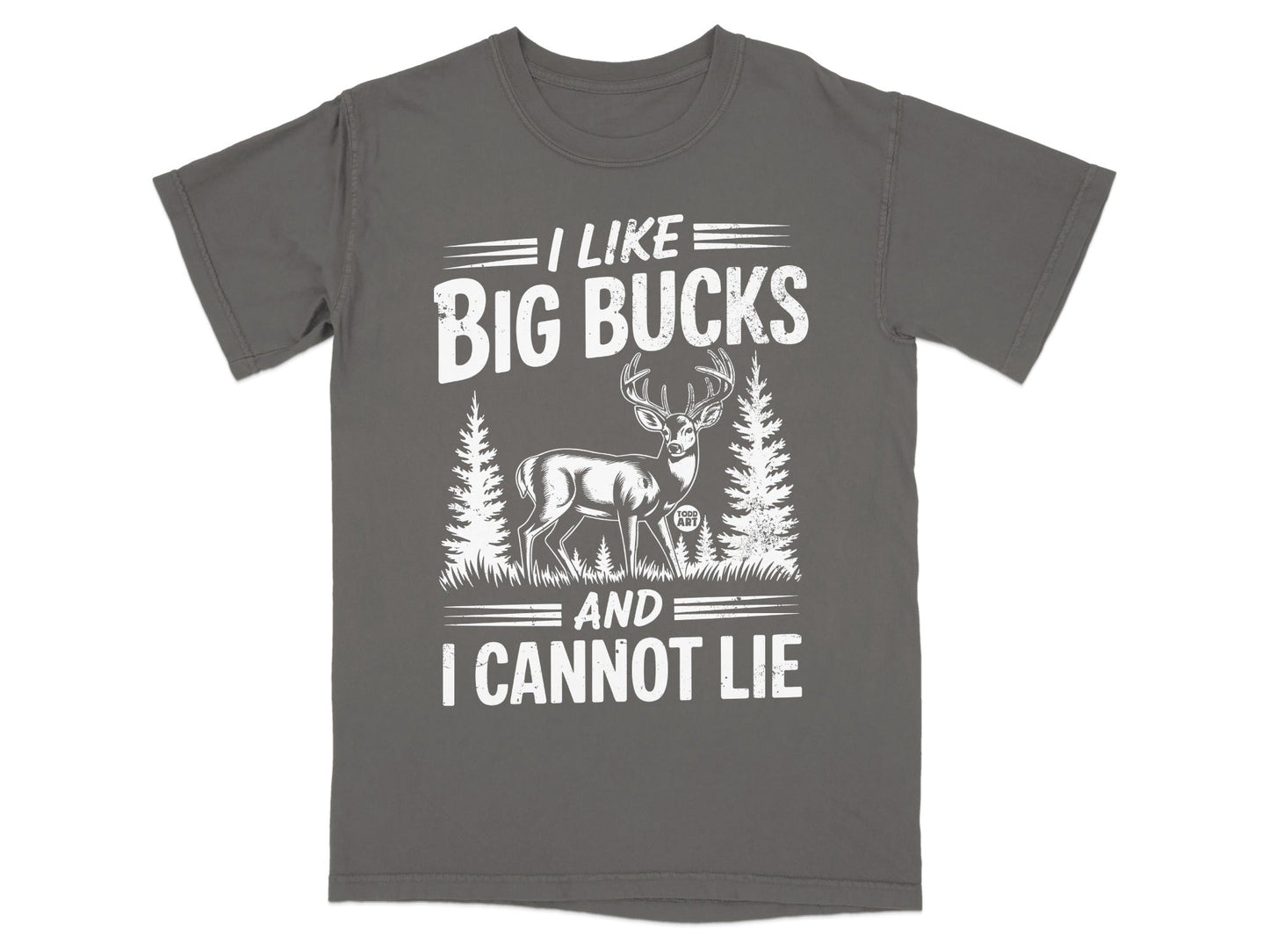 I Like Big Bucks And I Cannot Lie Deer Graphic Shirt