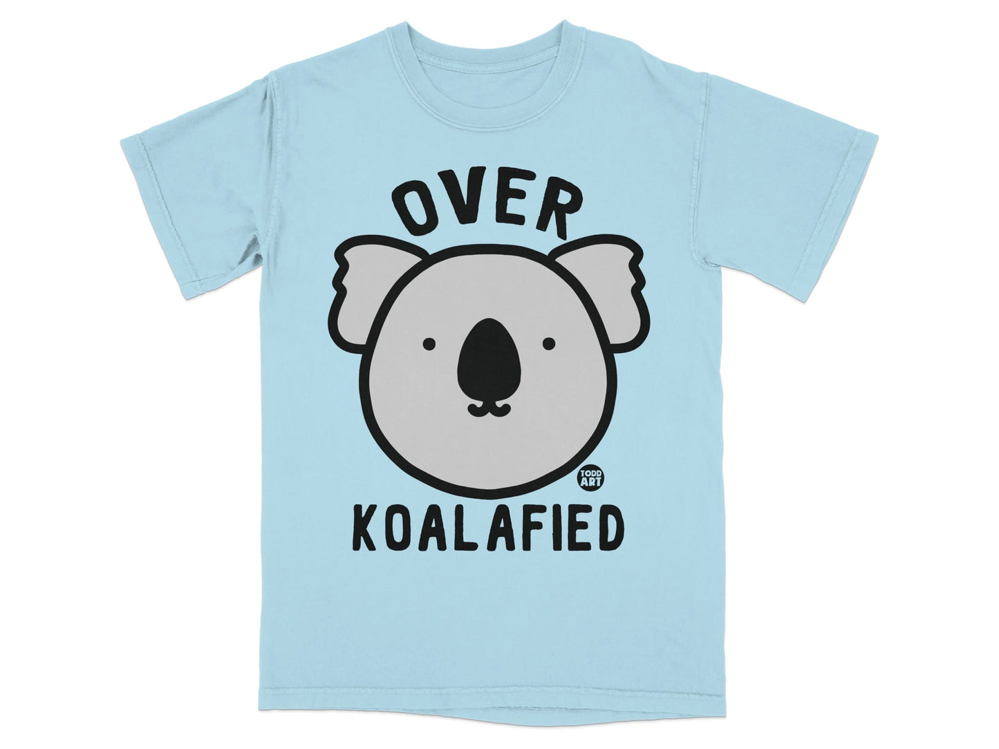 Over Koalafied Graphic Tee with Cute Koala Design