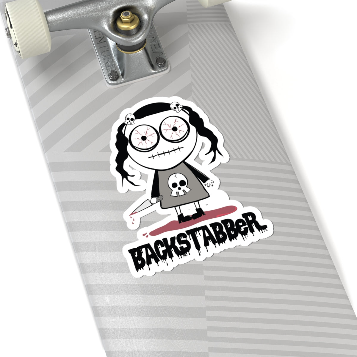 Backstabber Todd Art Sticker