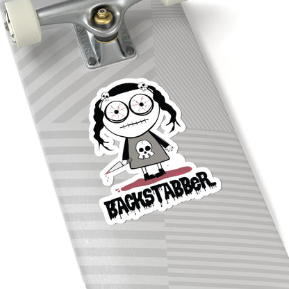 Backstabber Todd Art Sticker