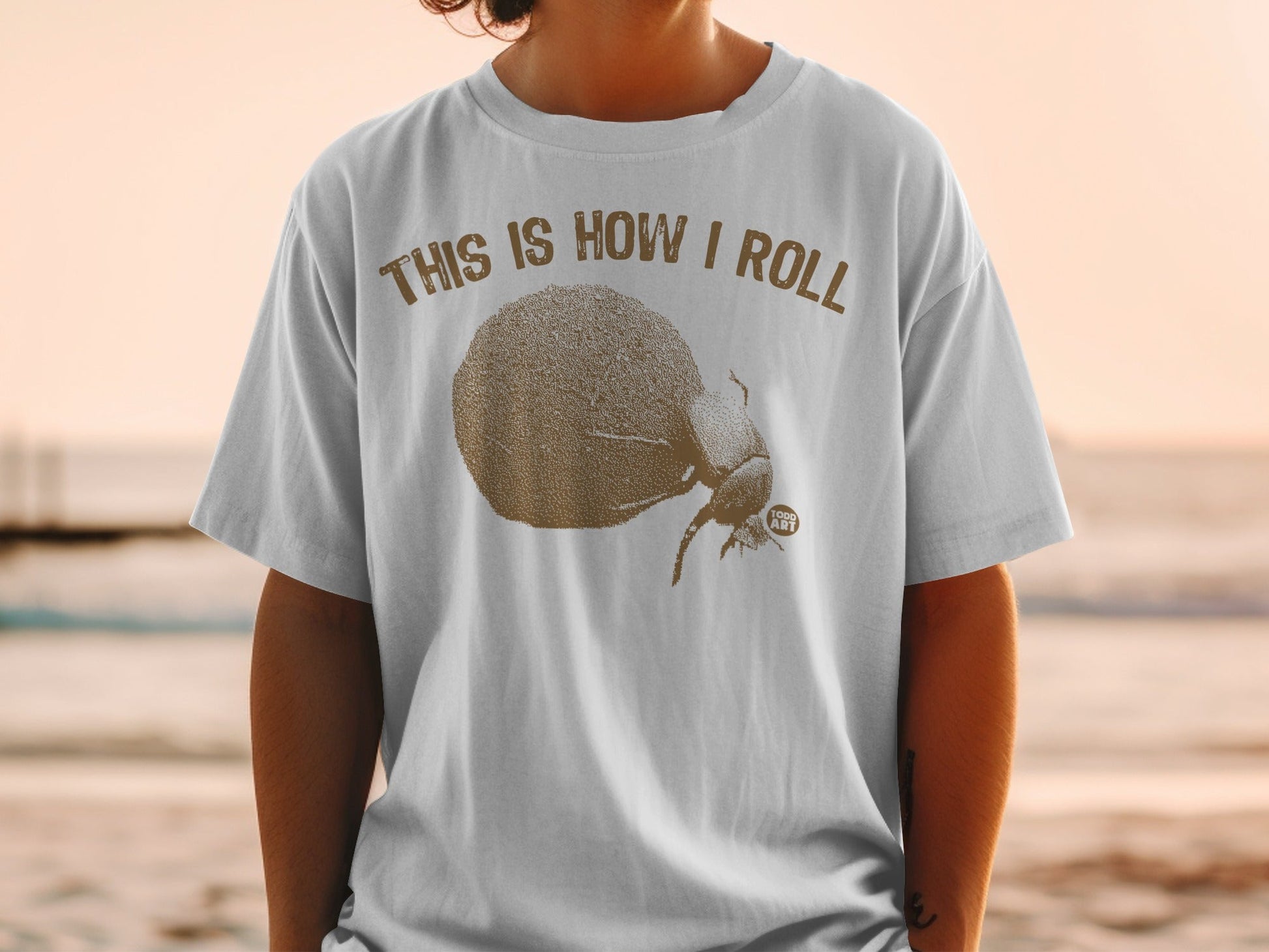 This Is How I Roll Funny Animal Graphic T-Shirt
