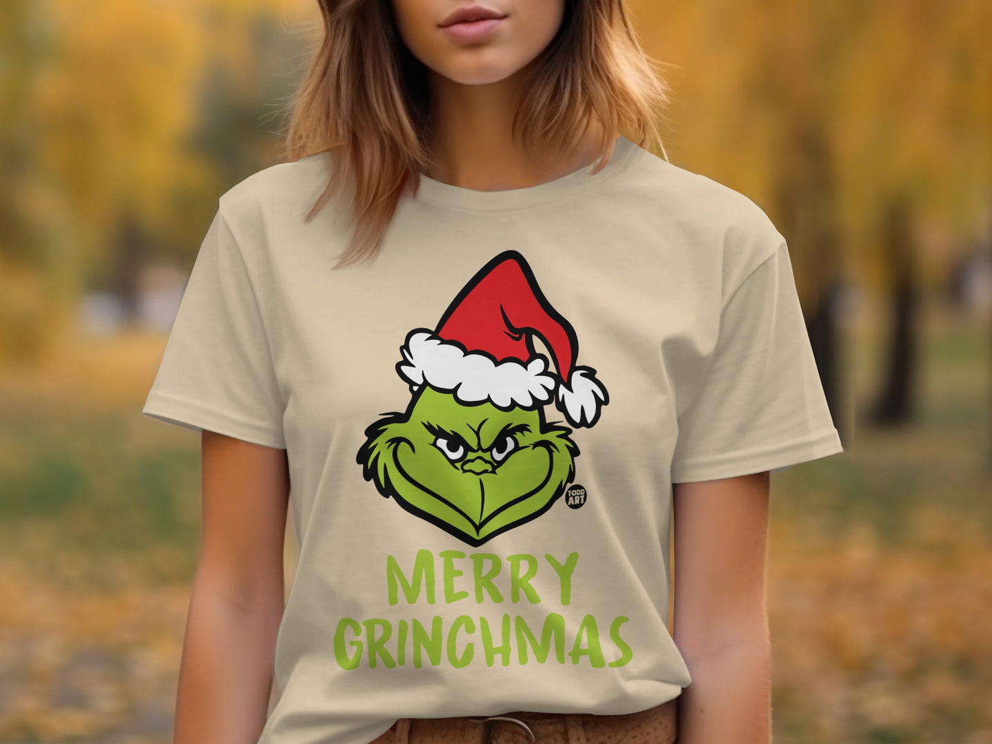 Merry Grinchmas Graphic Tee Festive Apparel