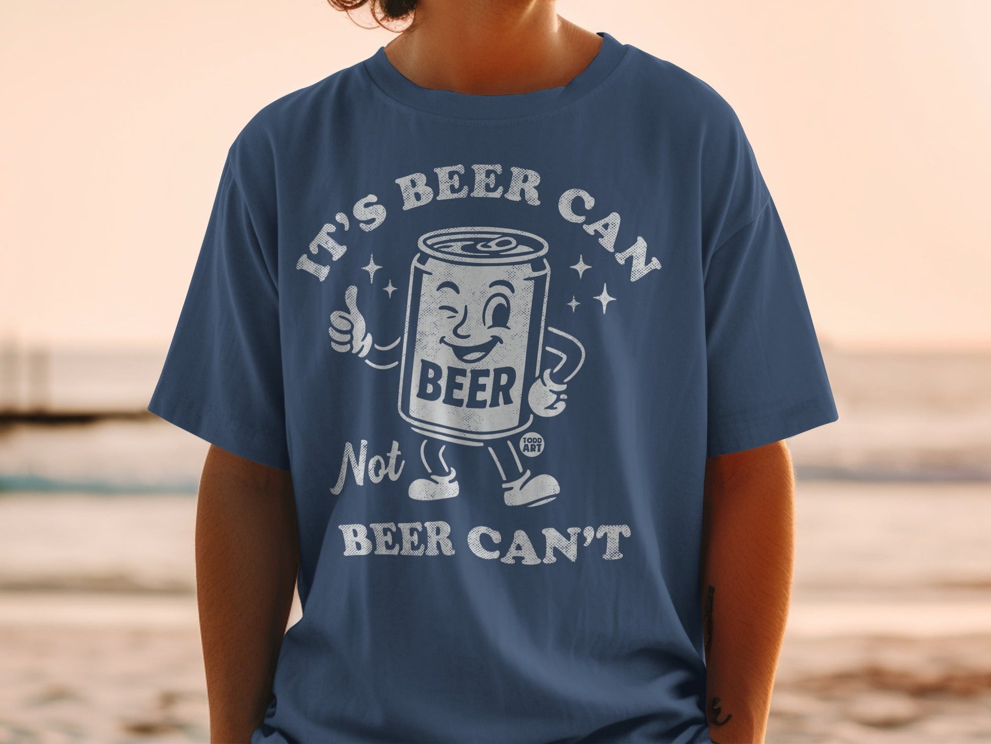 It's Beer Can Not Beer Can't Graphic T-shirt