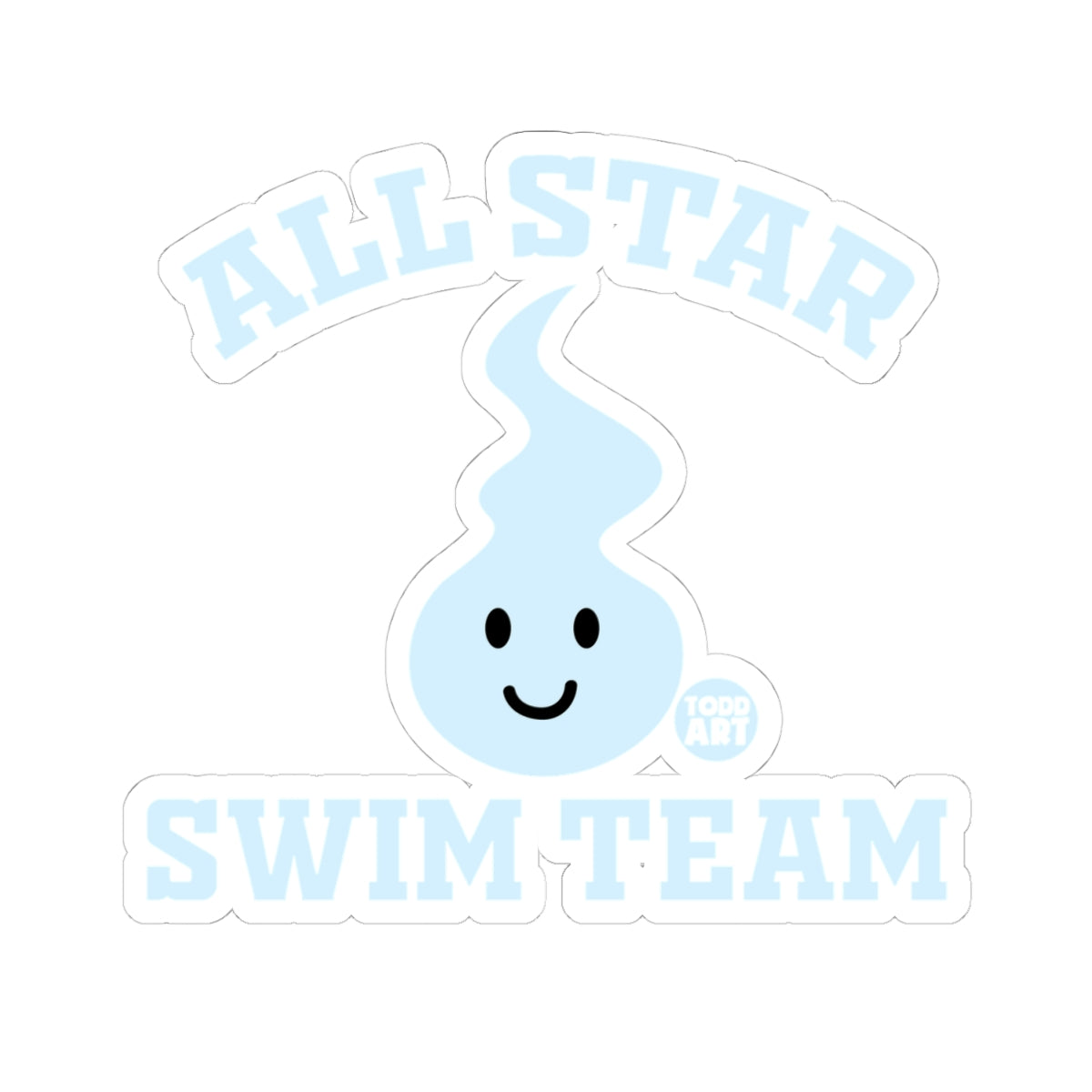 all-star-swimming-team-sperm-sticker 2