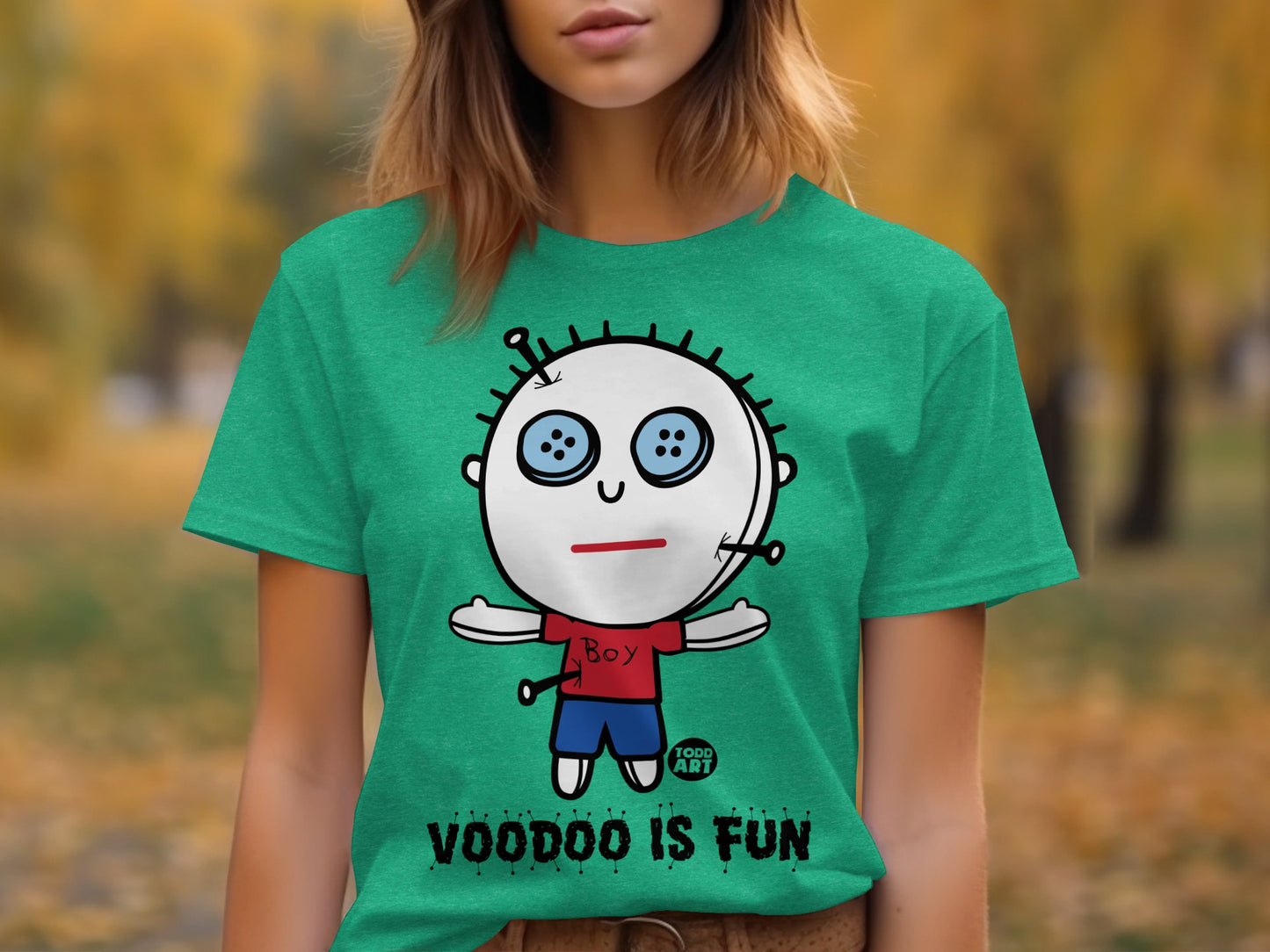 Voodoo is Fun Graphic T-Shirt for Casual Wear