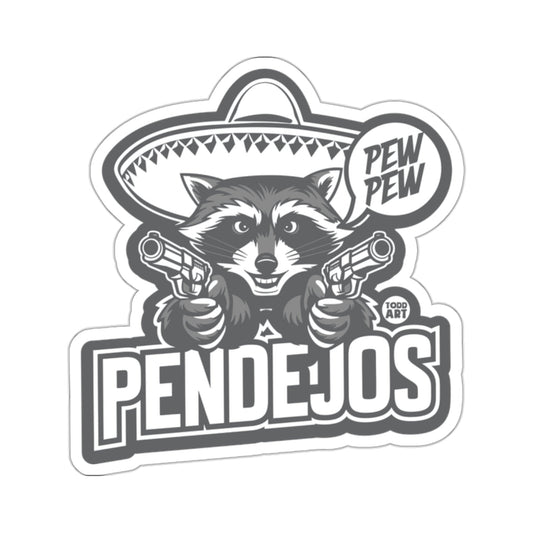 Funny Raccoon Sombrero Pew Pew Pendejos 