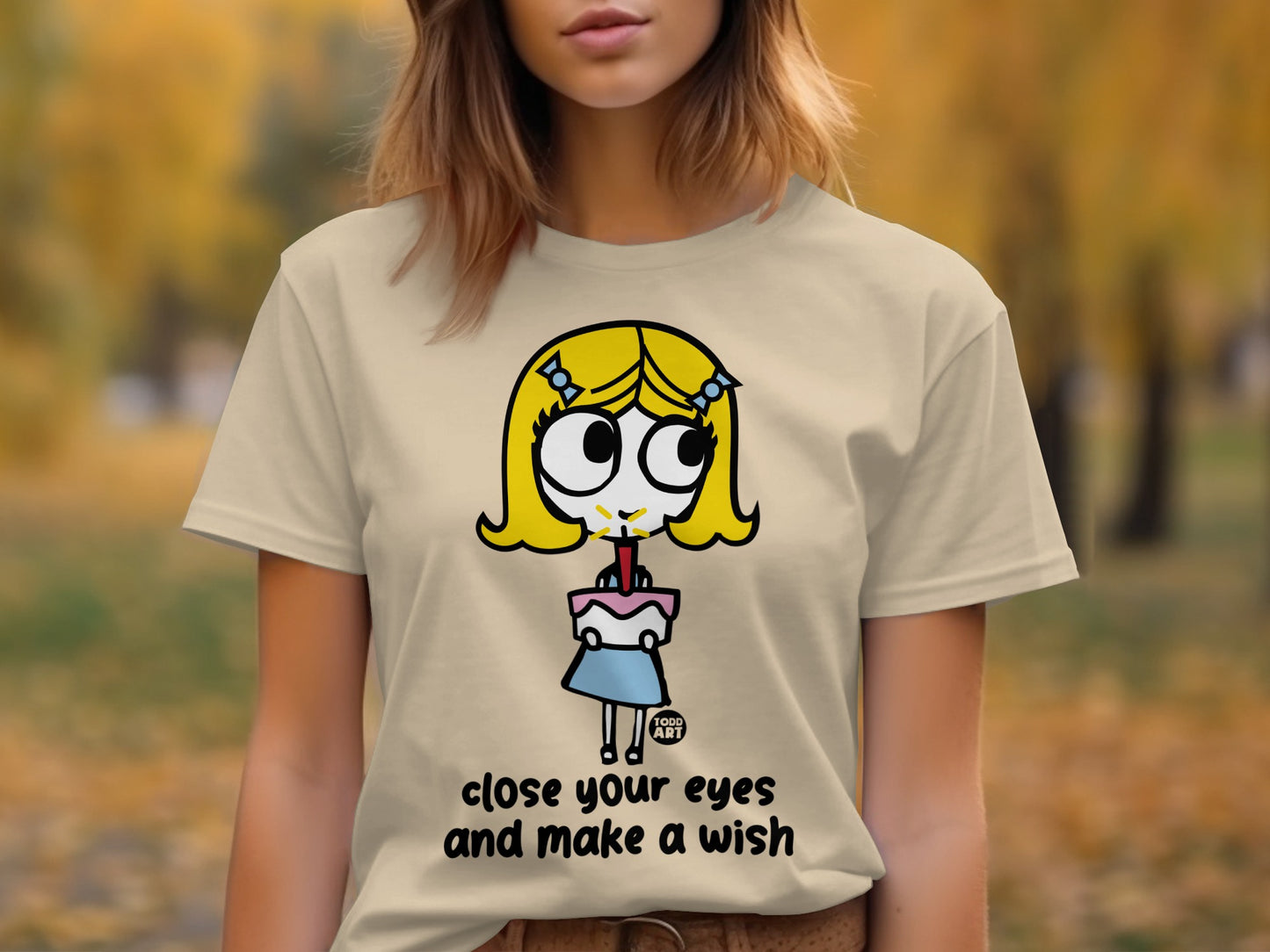 Close Your Eyes and Make a Wish Graphic Tee