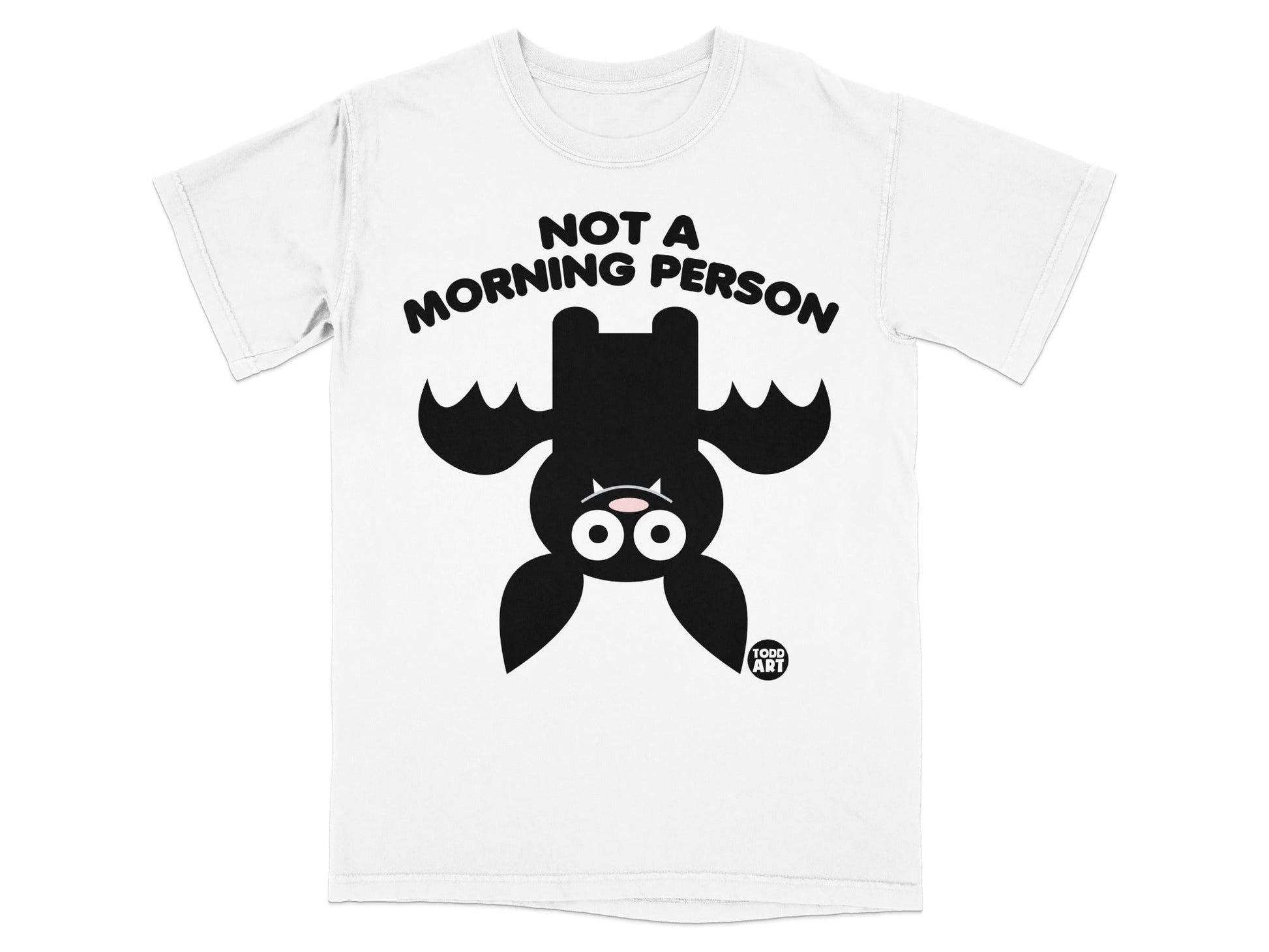 Not A Morning Person Funny Graphic T-shirt