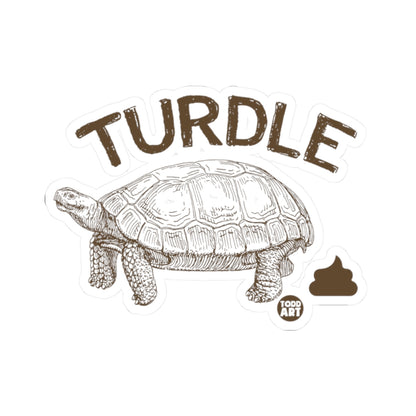 Turdle Todd Art Sticker