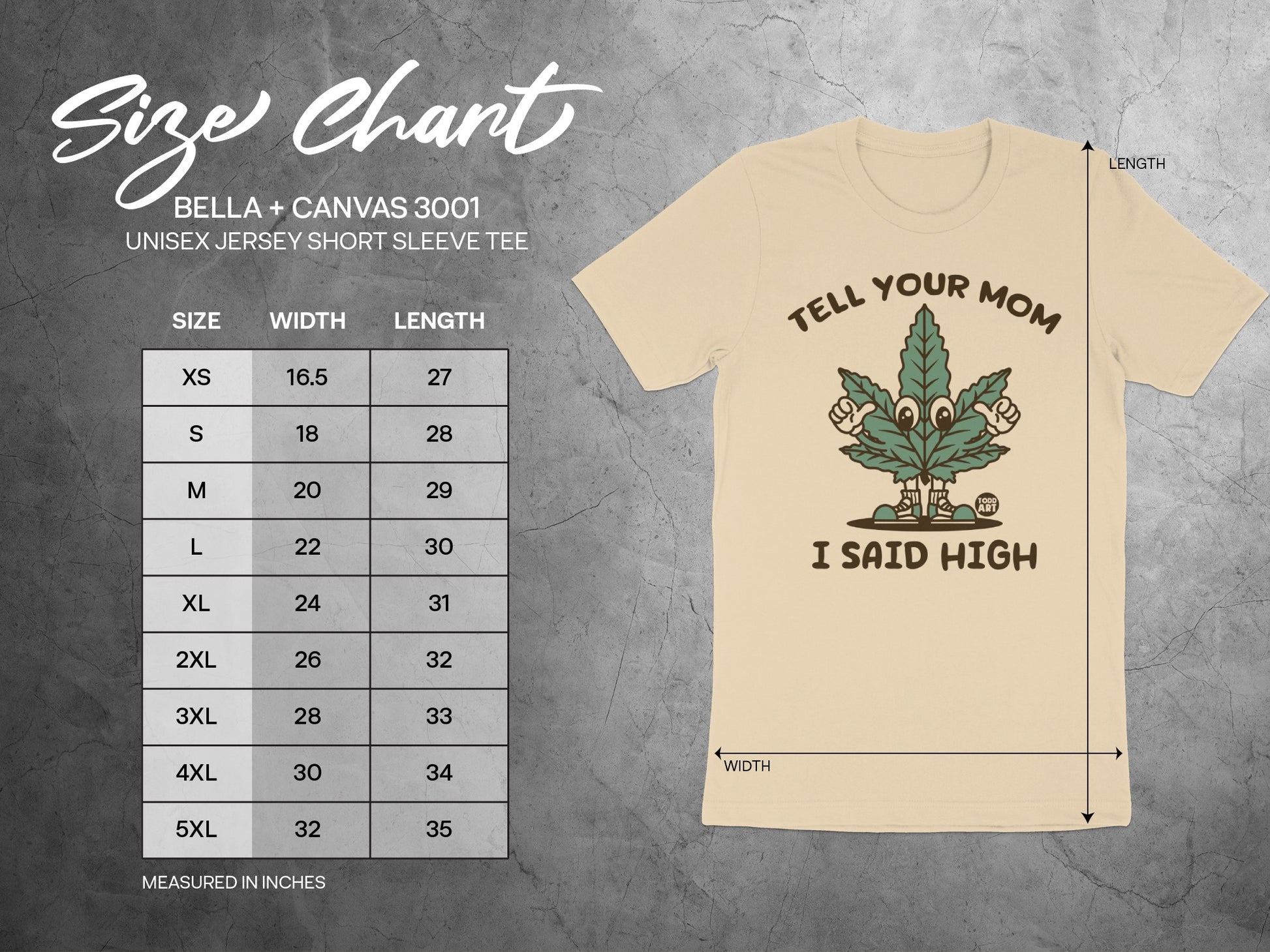 Tell Your Mom I Said High Unisex T-Shirt