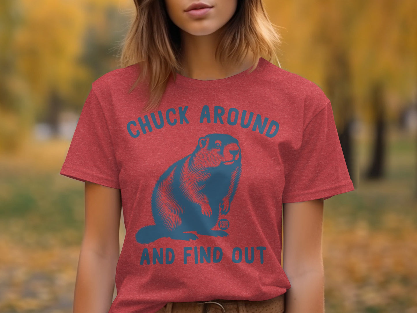 Chuck Around and Find Out Groundhog Shirt