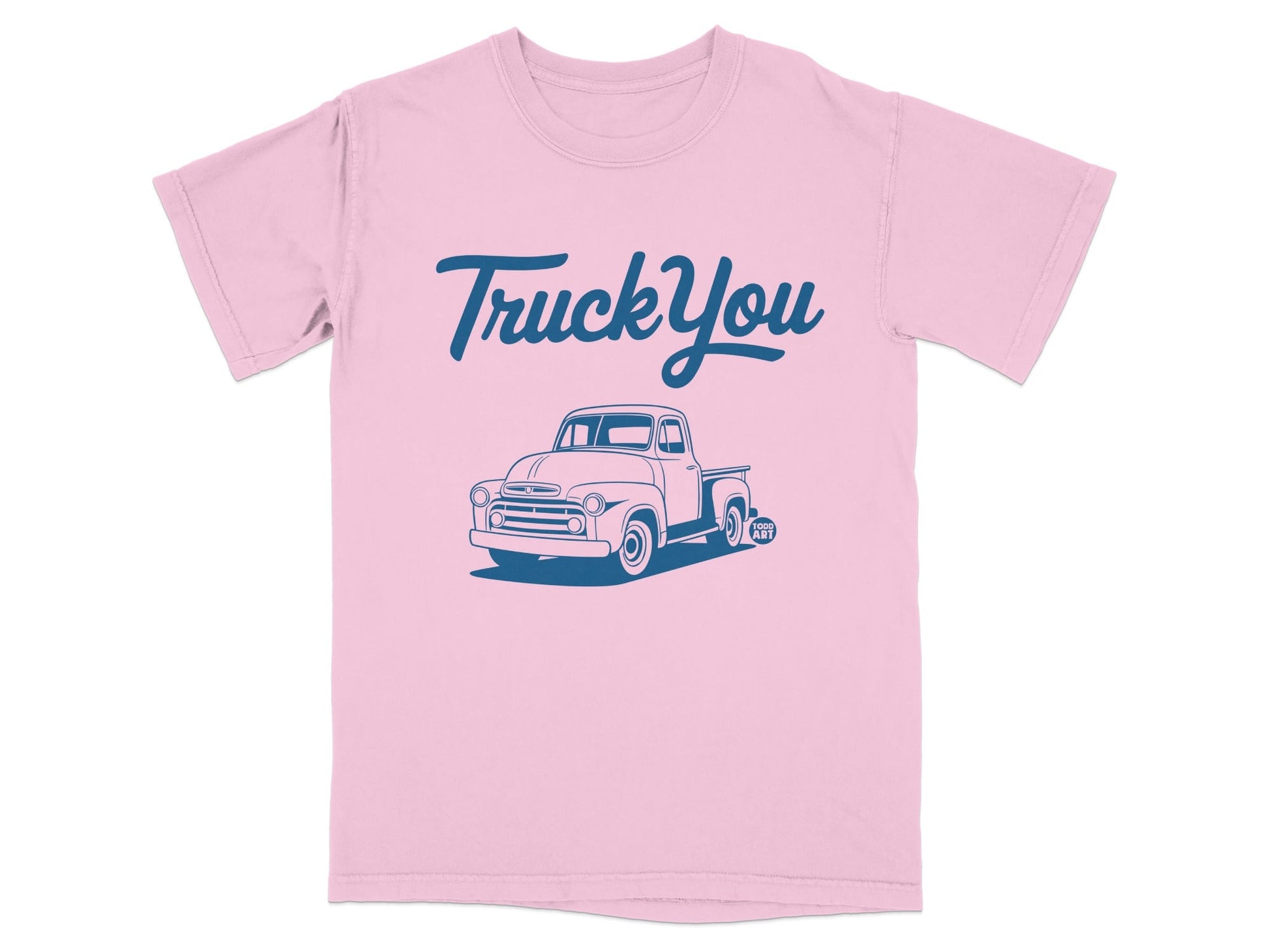 TruckYou Vintage Truck Graphic Design T-Shirt