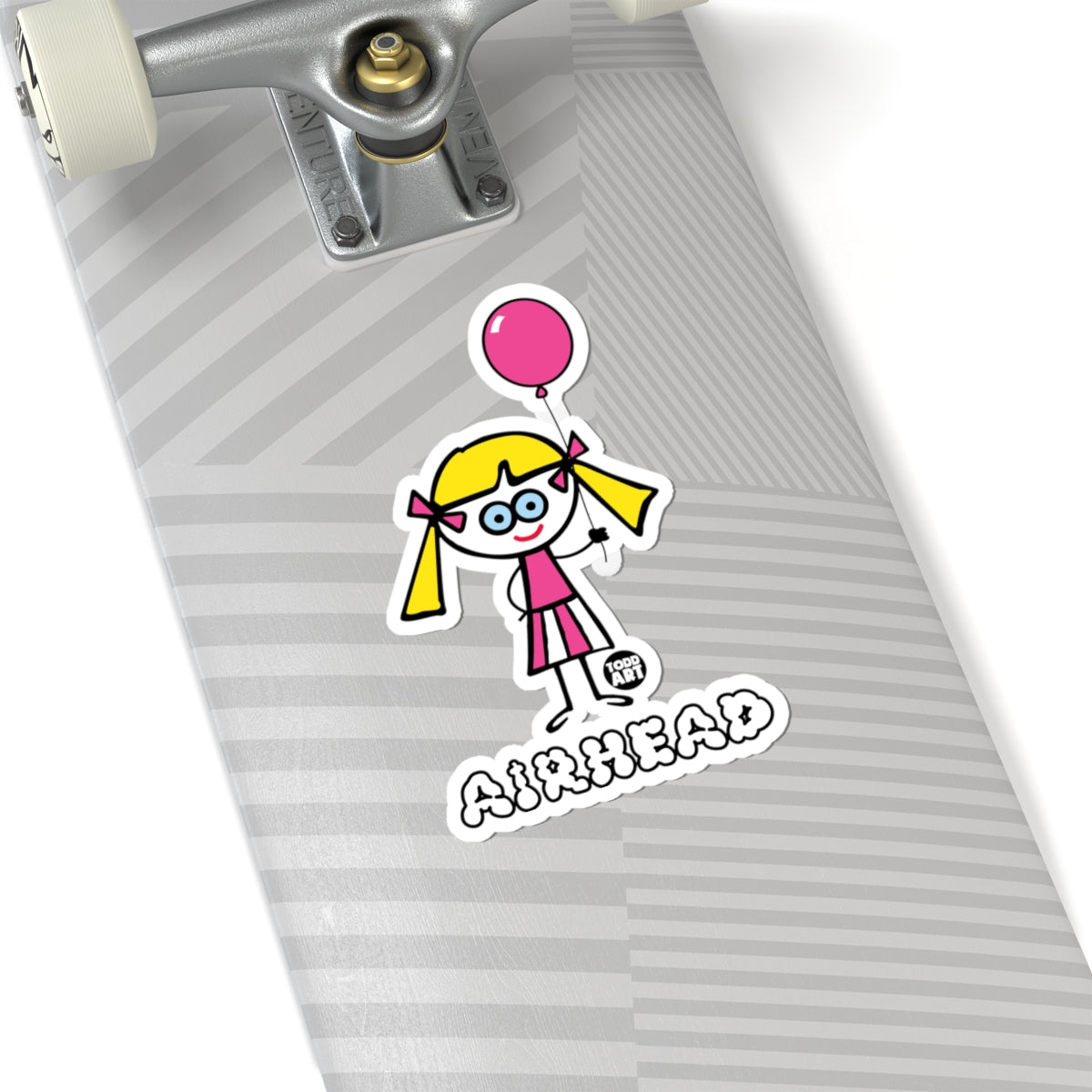 Airhead Todd Art Sticker