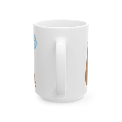 Friendly Bear Greeting Todd Art Mug