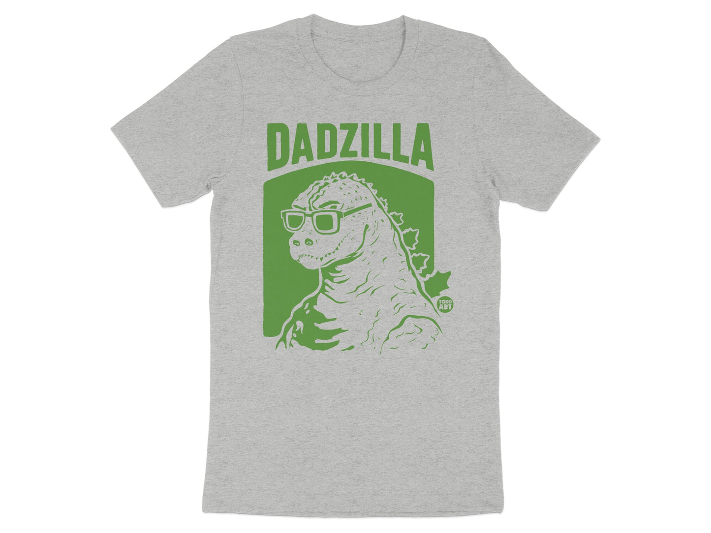 DADZILLA Funny Dinosaur Graphic T-Shirt Design