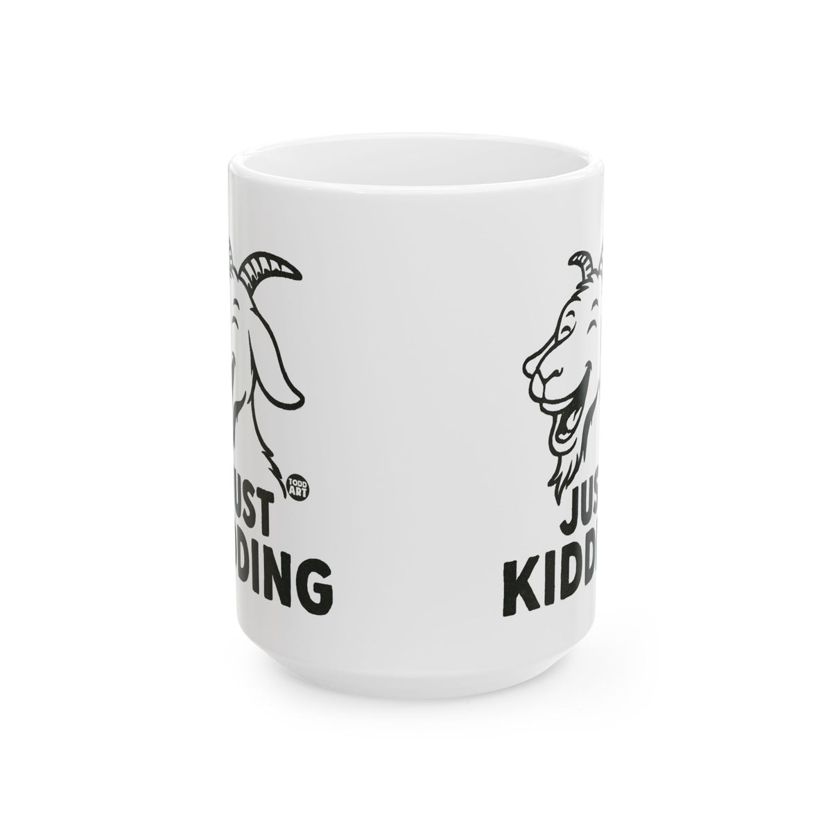 Goat Mischief Todd Art Mug