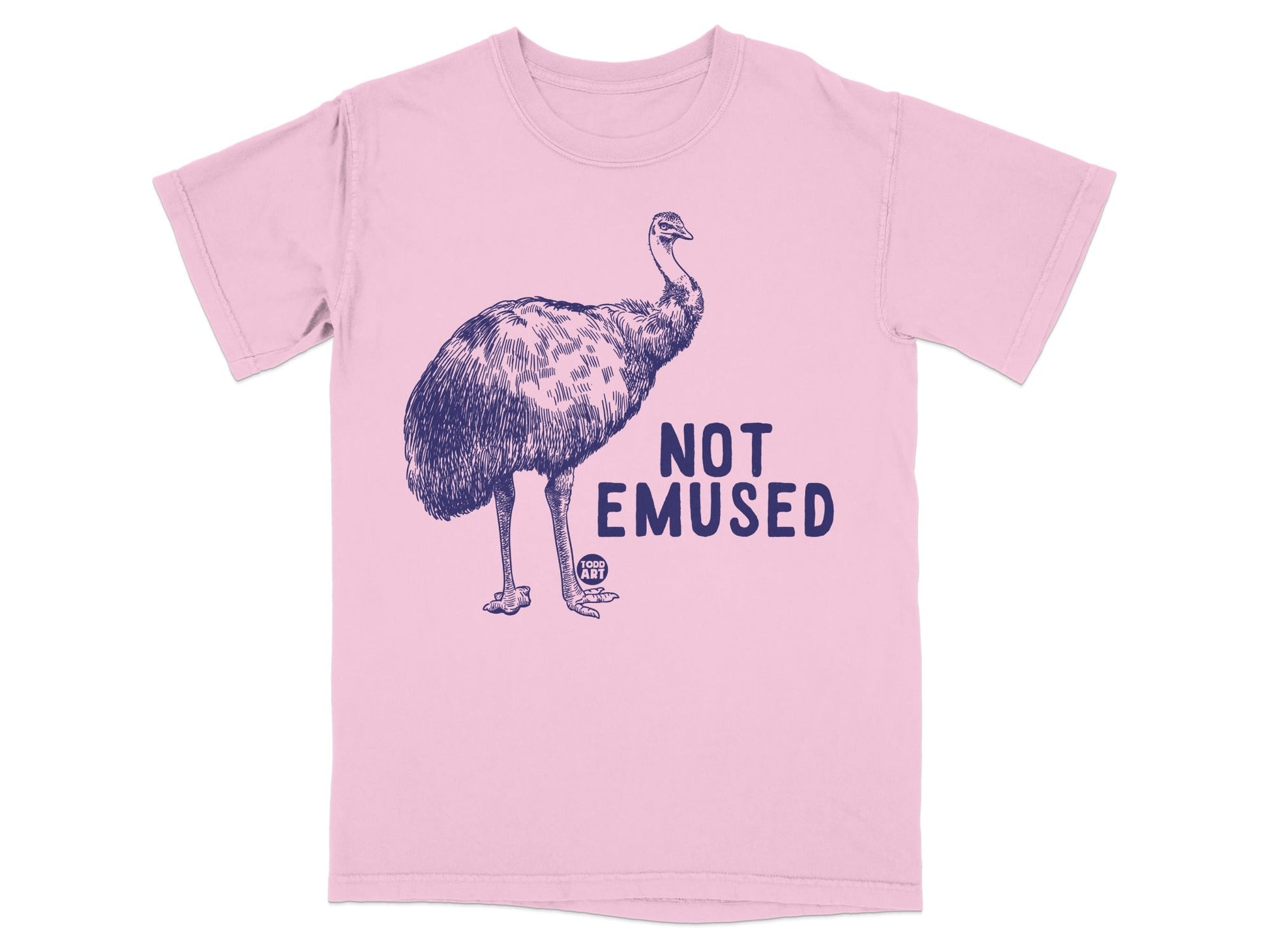 Not Emused Graphic Design Funny T-Shirt