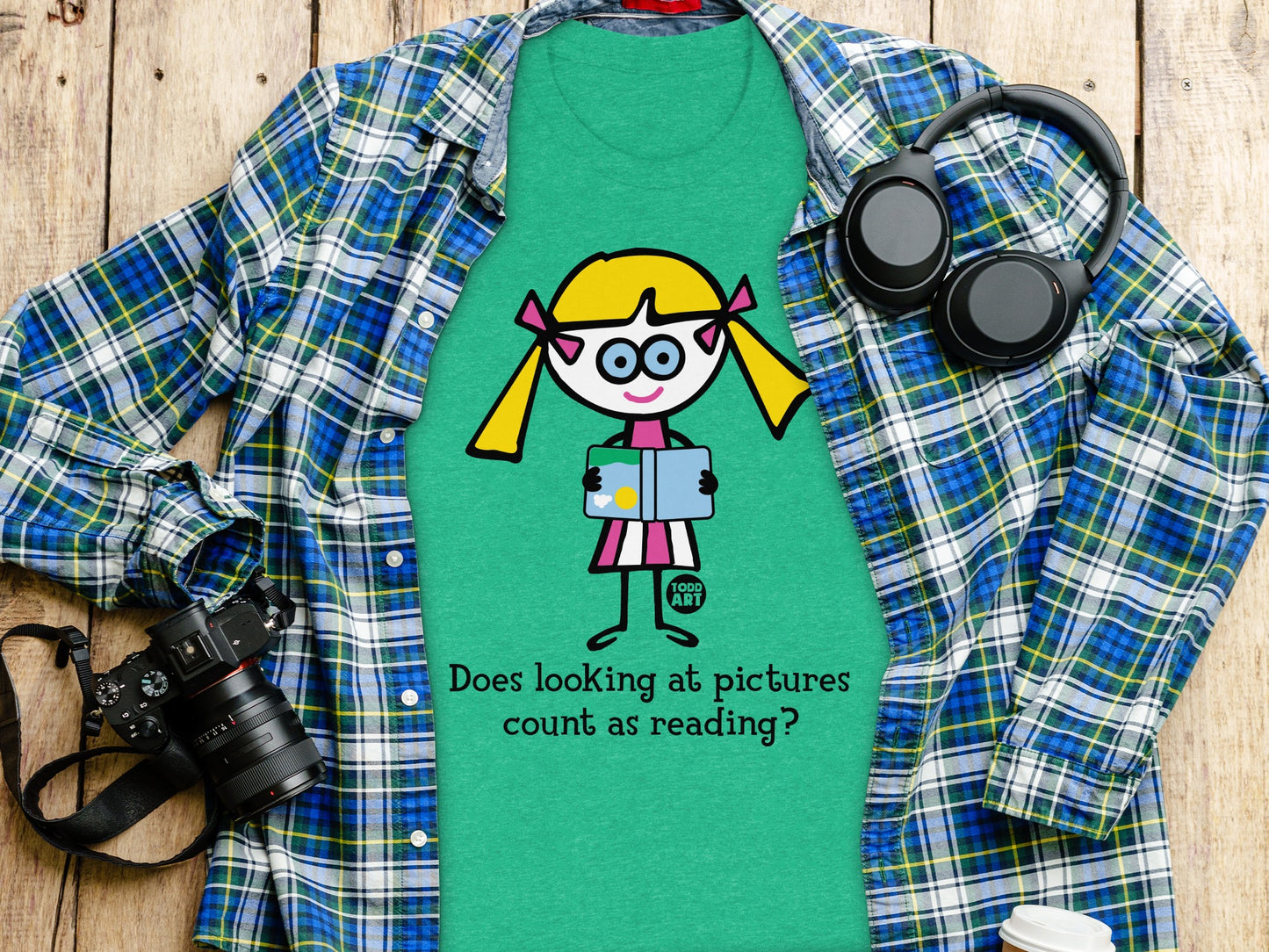 Does looking at pictures count as reading product